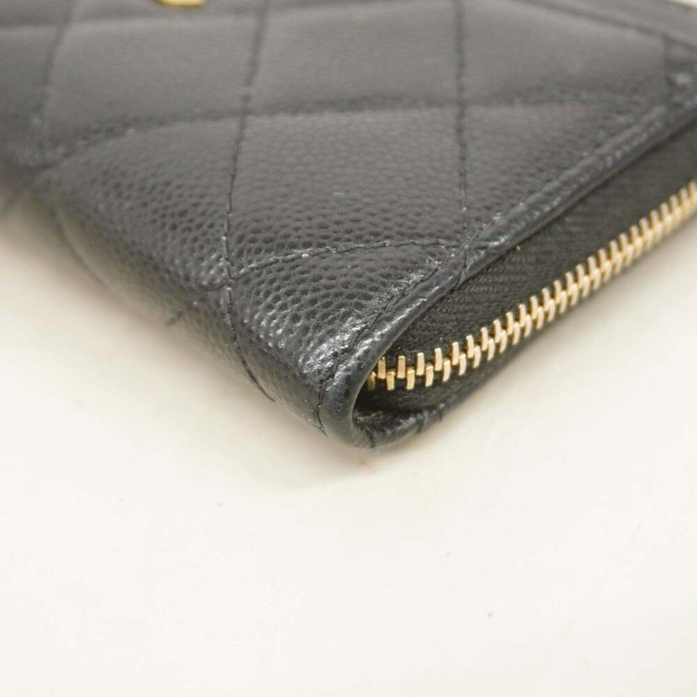 CHANEL Black Caviar Leather Wallet - Picture 5 of 8